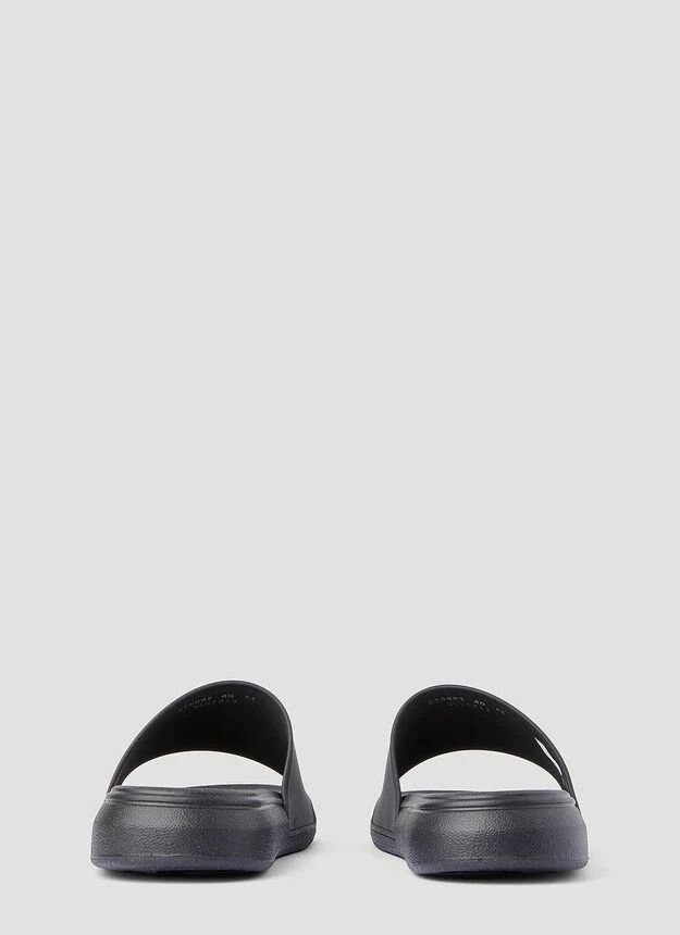 商品Alexander McQueen|Hybrid Signature Slides in Black,价格¥1454,第4张图片详细描述