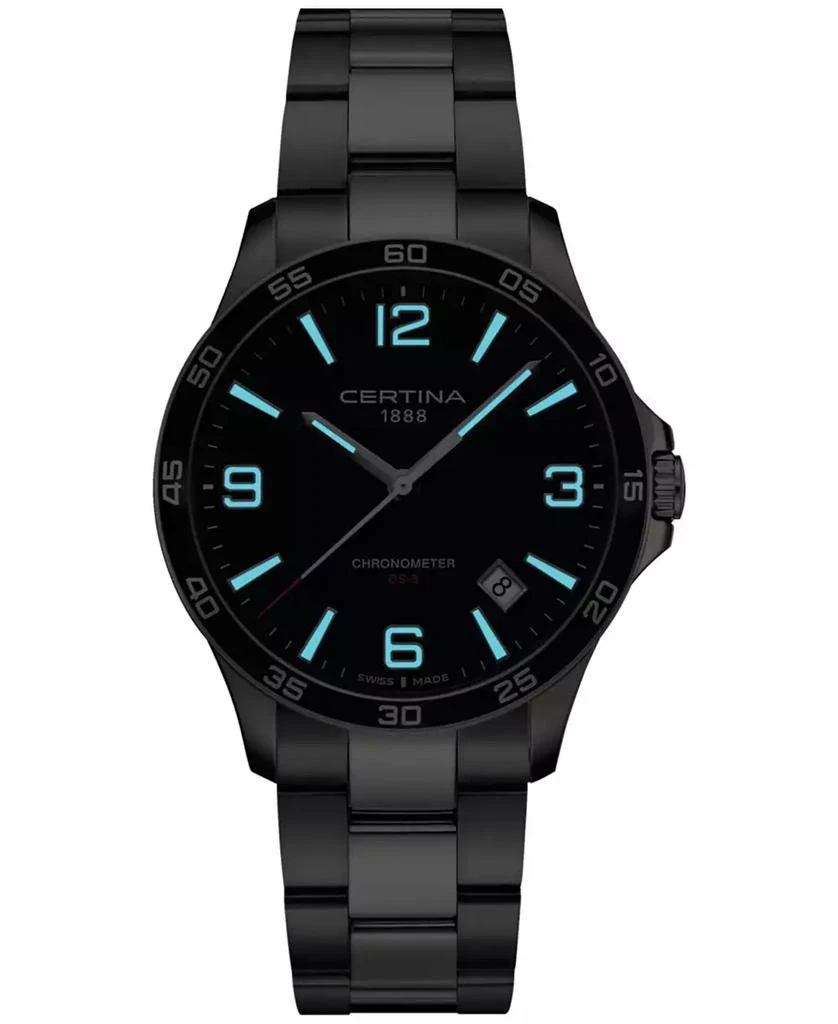 商品Certina|Men's Swiss DS-8 Stainless Steel Bracelet Watch 42mm,价格¥4041,第4张图片详细描述