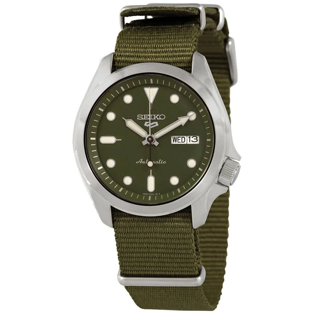 商品Seiko|Seiko 5Sports Automatic Green Dial Mens Watch SRPE65K1,价格¥1103,第1张图片