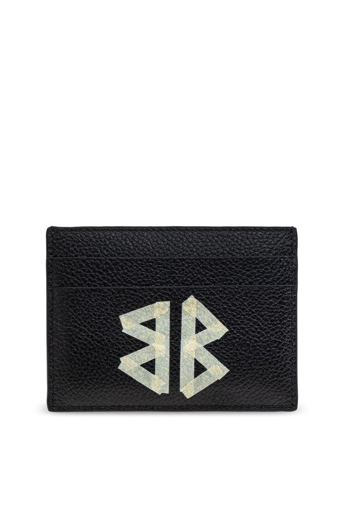 Shop Balenciaga BB Logo Tape Type Cash Card Holder on Sale at