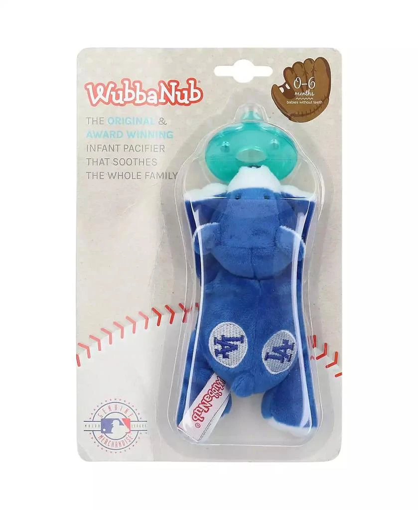 商品Wubbanub|0 to 6m Infant Pacifier -  Los Angeles Dodgers Bear,价格¥150,第1张图片