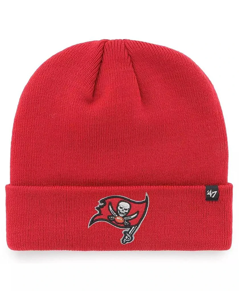 商品47 Brand|Men's Red Tampa Bay Buccaneers Secondary Basic Cuffed Knit Hat,价格¥210,第1张图片