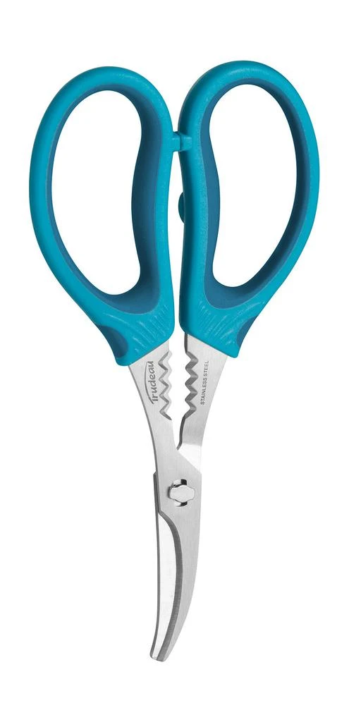 商品Trudeau|Seafood Shears, 7.5 inch, Tropical Blue,价格¥104,第1张图片