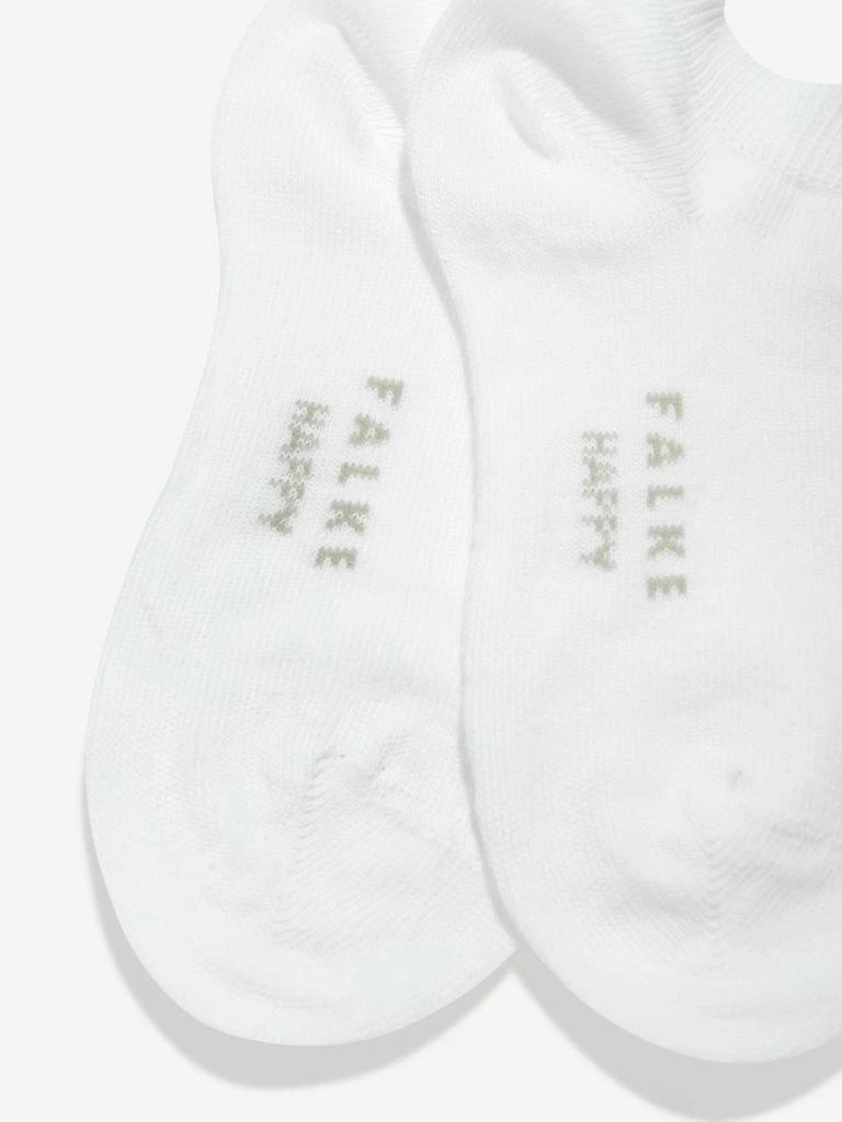 商品FALKE|Falke Kids Happy 2 Pack Trainer Socks in White,价格¥110,第4张图片详细描述