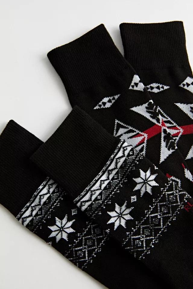 商品Ralph Lauren|Polo Ralph Lauren Fair Isle Slack Sock 2-Pack,价格¥154,第5张图片详细描述