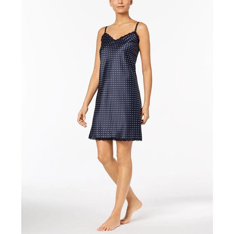 商品Ralph Lauren|Satin Lace-Trim Chemise,价格¥445,第1张图片