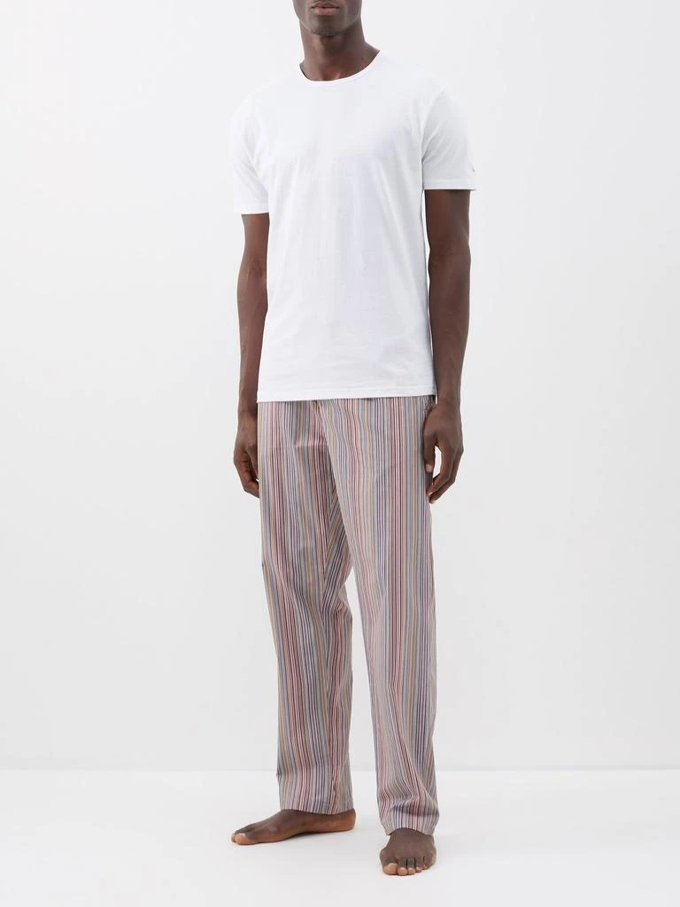 商品Paul Smith|Pack of three cotton-blend jersey pyjama tops,价格¥419,第2张图片详细描述