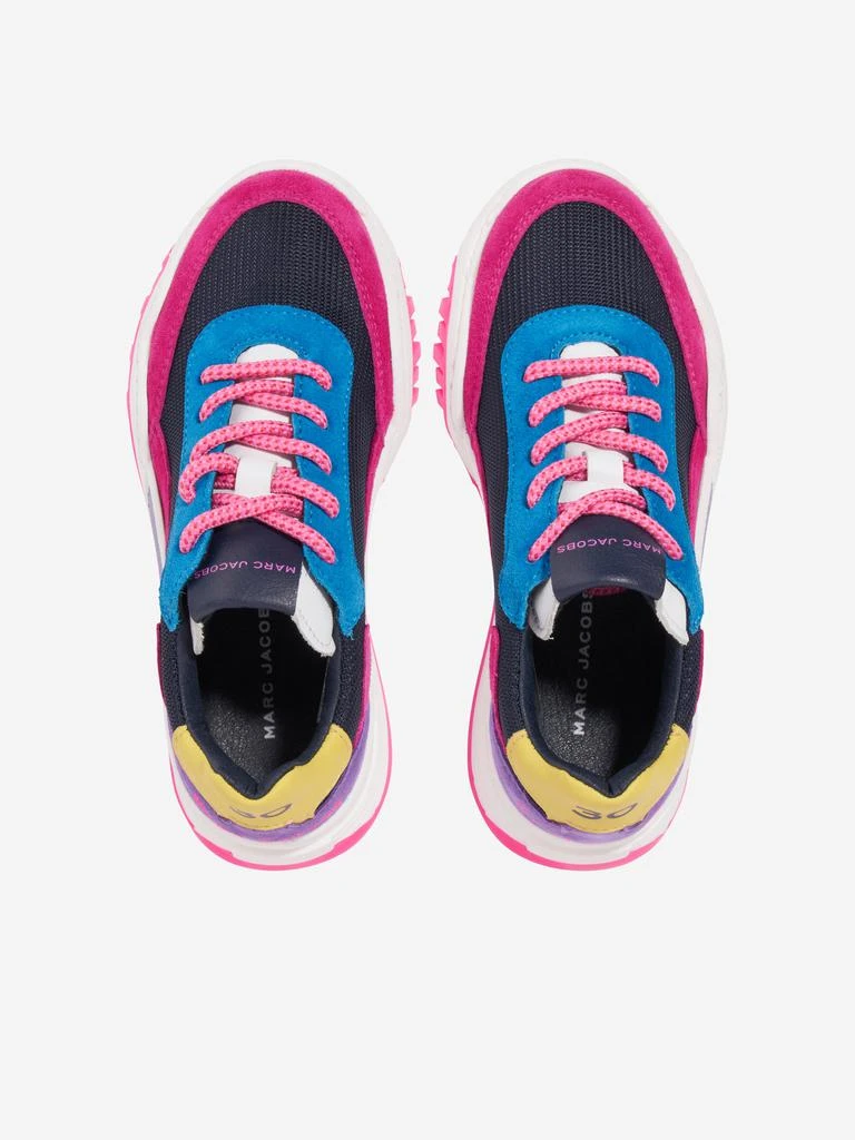 商品Marc Jacobs|MARC JACOBS Girls Lace Up Trainers in Multicolour,价格¥581,第5张图片详细描述