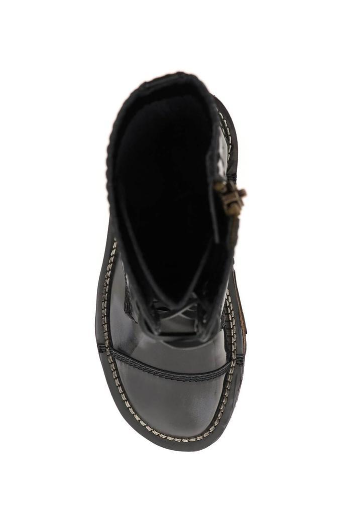 商品Acne Studios|Acne Studios Leather Lace Up Ankle Boots,价格¥2905,第4张图片详细描述