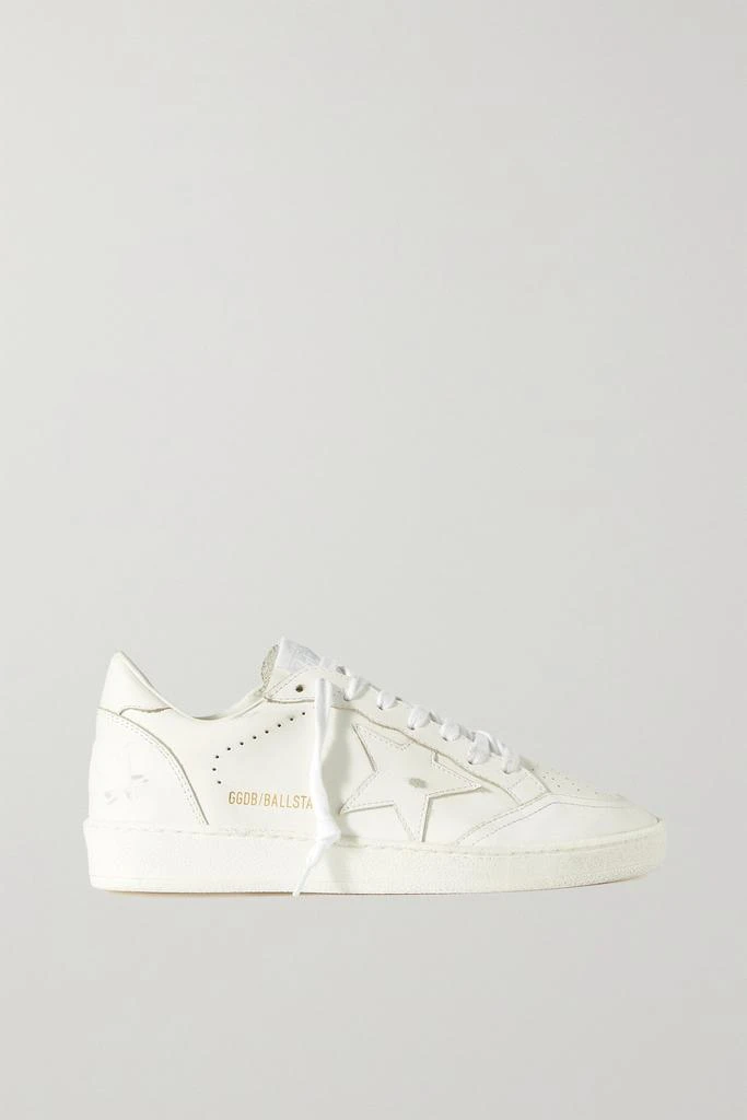 商品Golden Goose|Ballstar 仿旧皮革运动鞋  - IT36,价格¥4930,第1张图片