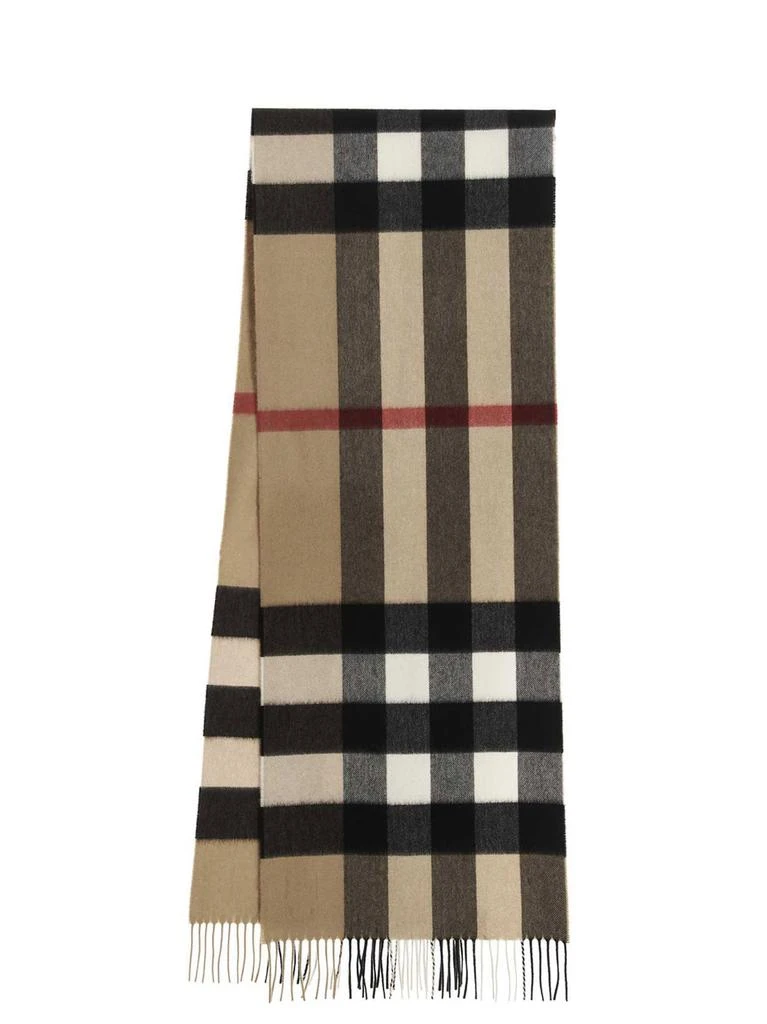 商品Burberry|Burberry Check Cashmere Scarf,价格¥4279,第2张图片详细描述