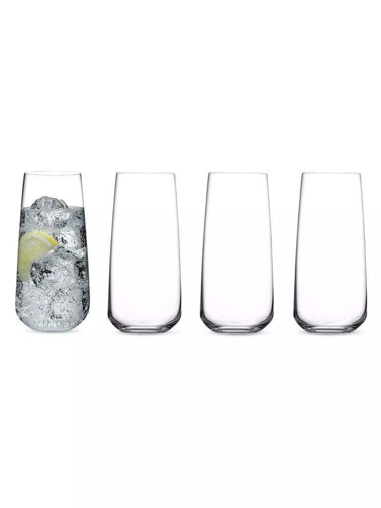 商品Nude Glass|Mirage 4-Piece High Ball Glass Set,价格¥450,第2张图片详细描述
