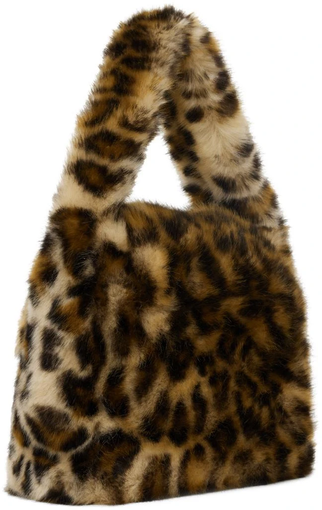 商品BLUMARINE|Beige Animalier Rhinestone 'B' Monogram Pin Bag,价格¥3697,第3张图片详细描述