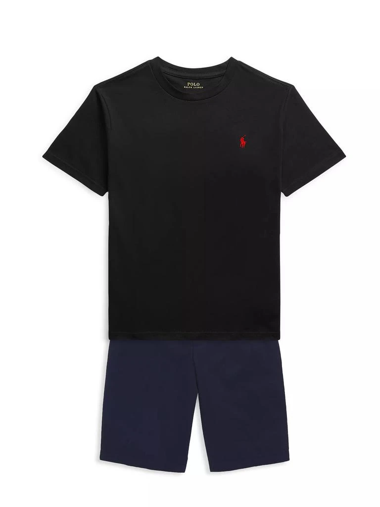 商品Ralph Lauren|Little Boy's & Boy's Cotton Jersey T-Shirt,价格¥218,第2张图片详细描述