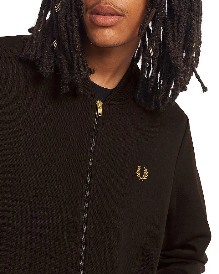 商品Fred Perry|Textured Piqué Track Jacket ,价格¥681,第3张图片详细描述