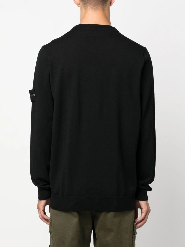 商品Stone Island|STONE ISLAND - Wool Pullover With Logo,价格¥2345,第3张图片详细描述