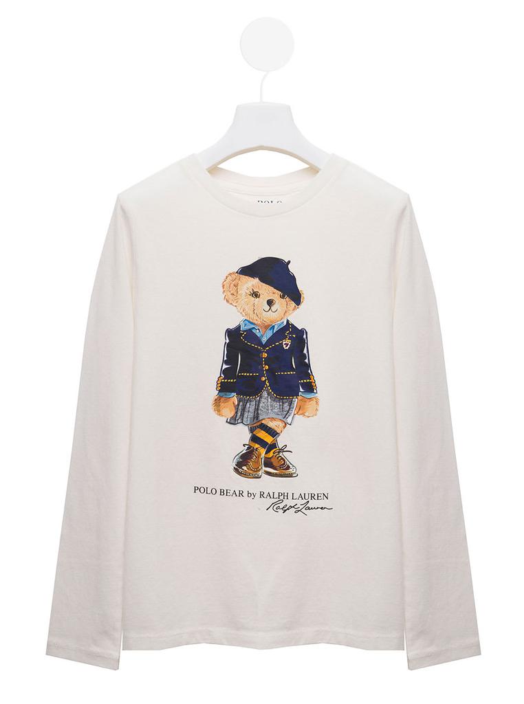 Polo Ralph Lauren Ls Bear Tee-knit Shirts-t-shirt商品第1张图片规格展示
