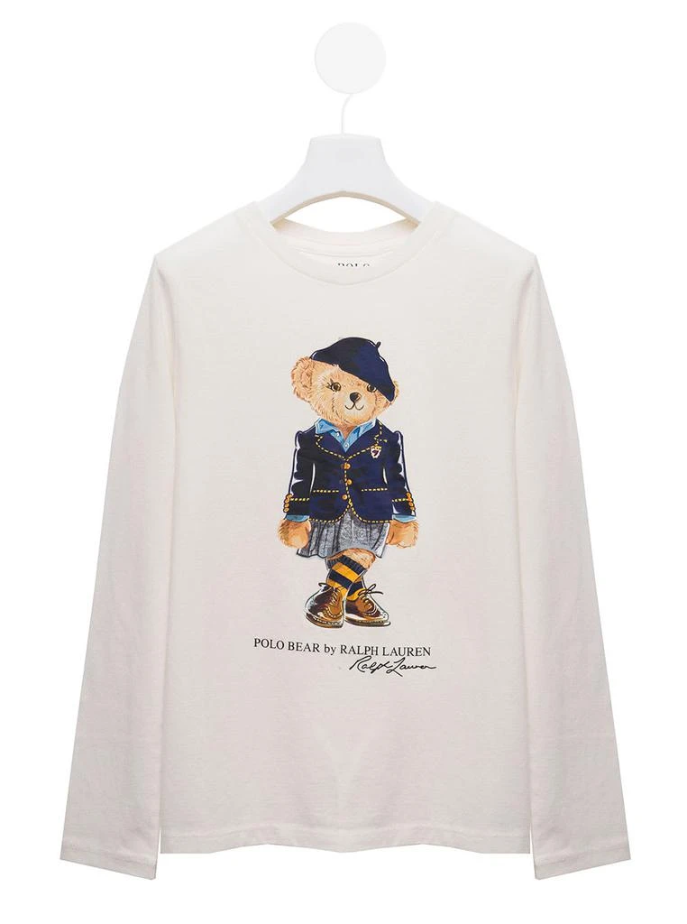 商品Ralph Lauren|Polo Ralph Lauren Ls Bear Tee-knit Shirts-t-shirt,价格¥748,第1张图片