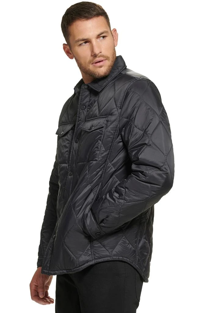 商品Calvin Klein|Water Resistant Quilted Shirt Jacket,价格¥456,第5张图片详细描述