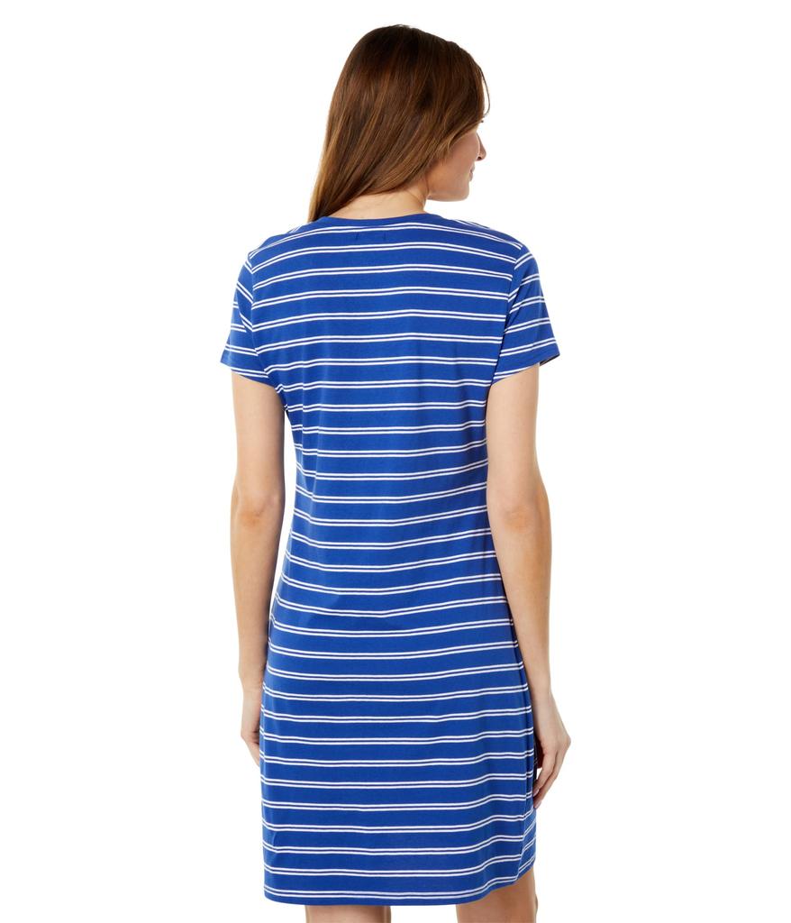 V-Neck Stripe Dress商品第2张图片规格展示