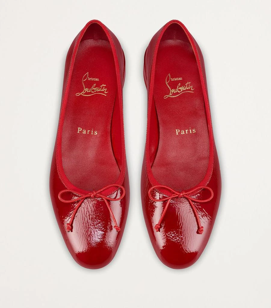 商品Christian Louboutin|Sweetie Jane Leather Ballet Flats,价格¥6957,第4张图片详细描述
