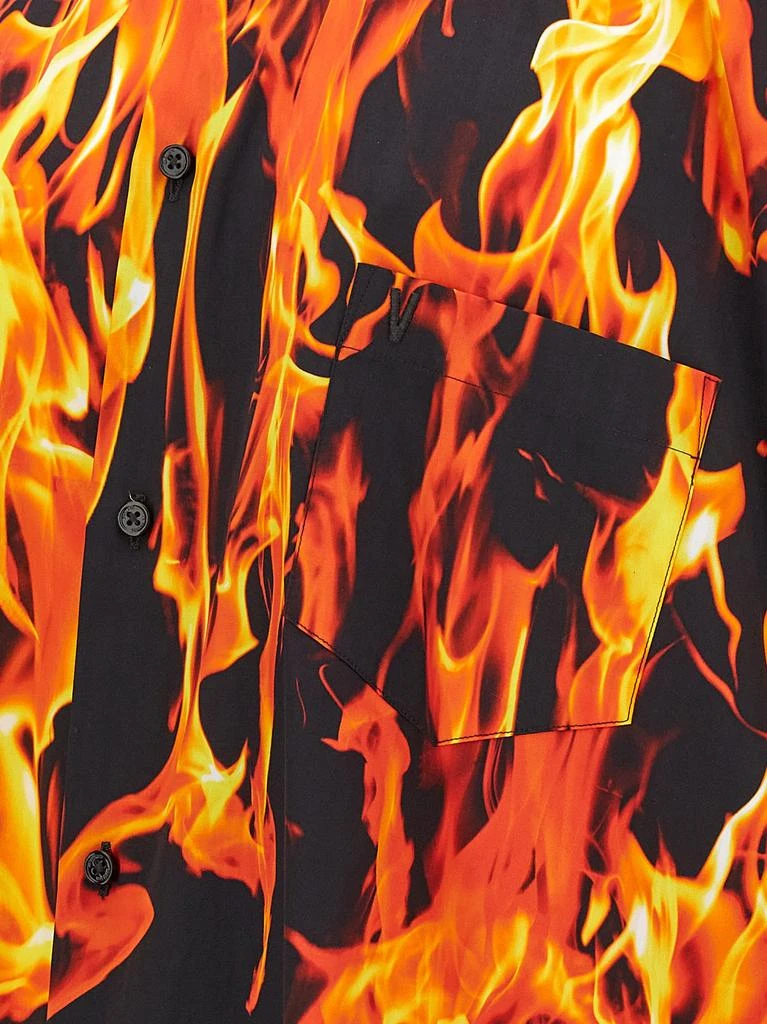 商品Vetements|black & Orange Fire Shirt,价格¥4798,第4张图片详细描述