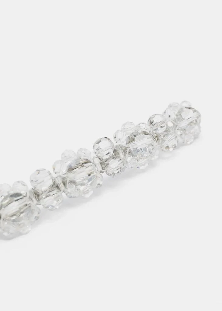 商品Simone Rocha|Simone Rocha Medium Silver Flower Hair Clip,价格¥703,第3张图片详细描述