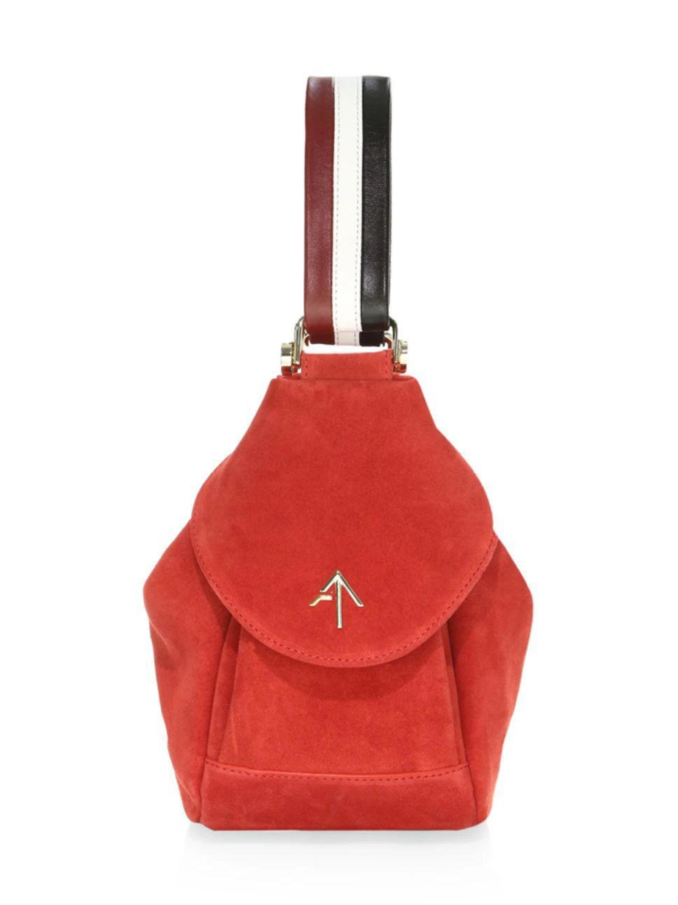 商品Manu Atelier|Manu Atelier - Micro Fernweh Suede Bucket Bag,价格¥2576,第1张图片