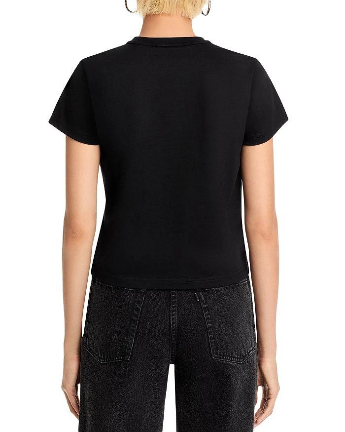 商品Alexander Wang|Essential Shrunk Logo Tee,价格¥1286,第3张图片详细描述