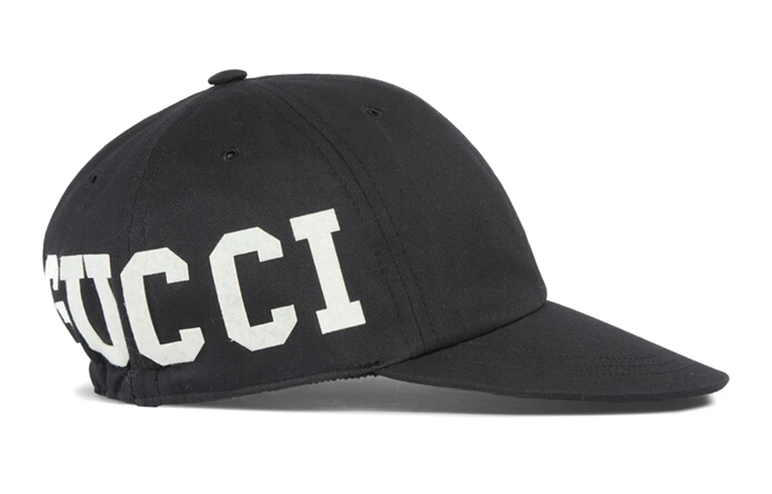 商品[国内直发] Gucci|古驰 数字经典休闲 鸭舌帽 女款 黑色,价格¥1071,第3张图片详细描述
