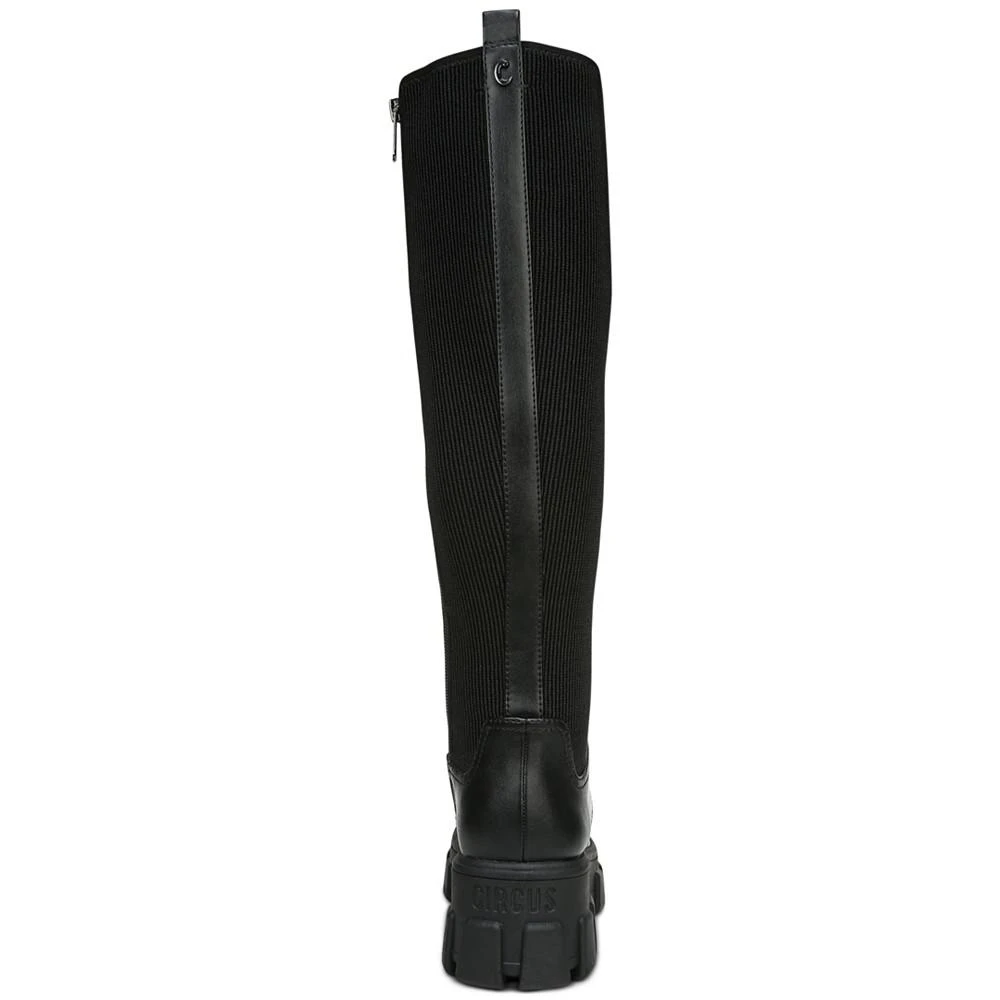 商品Sam Edelman|Women's Dinah Lace-Up Lug Sole Combat Boots,价格¥745,第3张图片详细描述