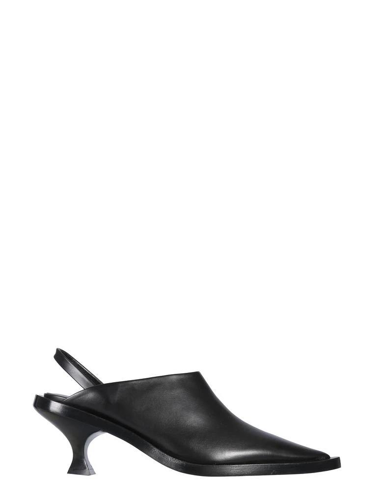 商品Jil Sander|Jil Sander Leather Decollete,价格¥3078,第1张图片