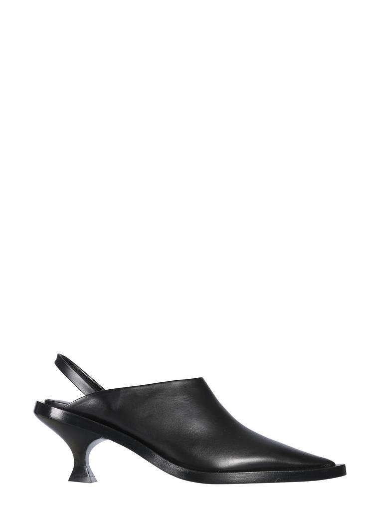 商品Jil Sander|Jil Sander Leather Decollete,价格¥3083,第1张图片