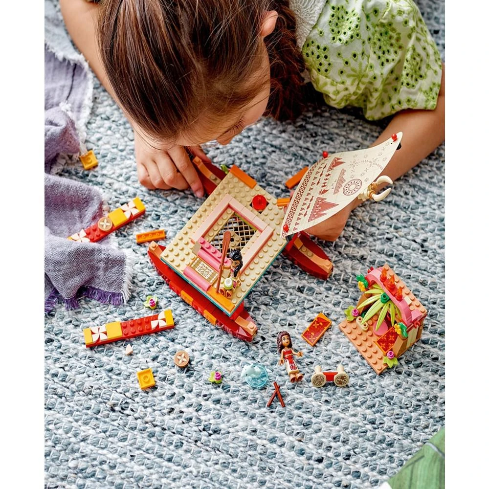 商品LEGO|Disney Moana's Wayfinding Boat 43210 Building Toy Set, 321 Pieces,价格¥261,第3张图片详细描述