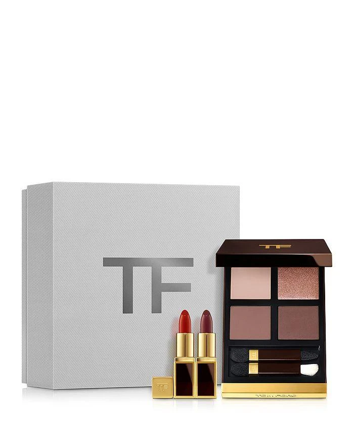 商品Tom Ford|Eye Color Quad & Lip Color Mini Deluxe Set,价格¥975,第1张图片