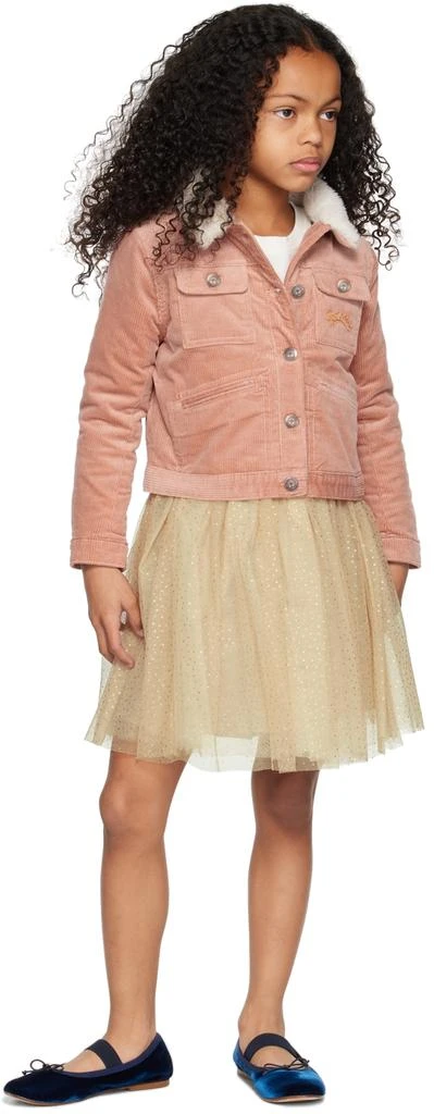 商品Bonpoint|Kids Pink Bridget Jacket,价格¥2327,第4张图片详细描述