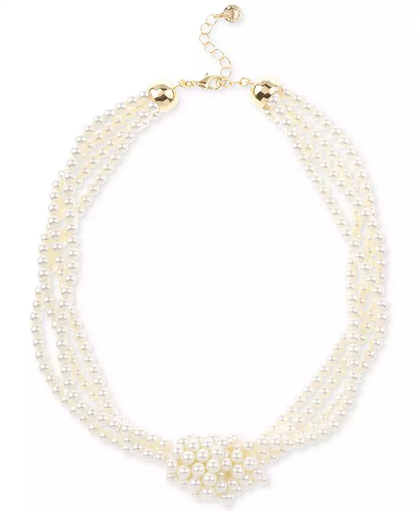 商品Charter Club|Imitation Pearl Knotted Multi-Row Strand Necklace, 19" + 2" extender, Created for Macy's,价格¥228,第1张图片