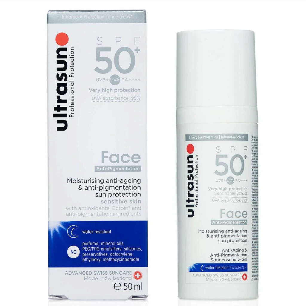 商品Ultrasun|Ultrasun Anti Pigmention Face Lotion SPF 50+ 50ml,价格¥303,第2张图片详细描述