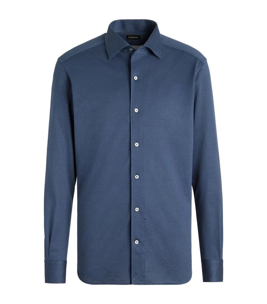 商品Zegna|Cotton-Silk Shirt,价格¥4494,第1张图片
