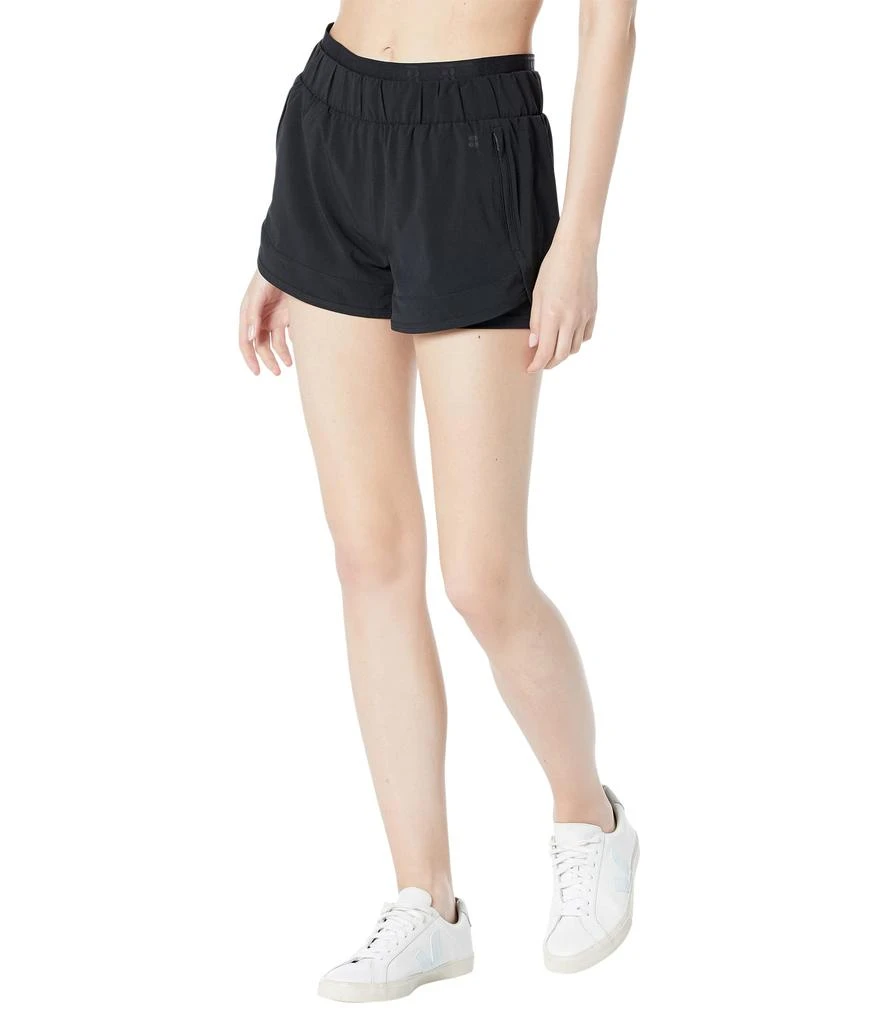 商品SWEATY BETTY|On Your Marks 4" Running Shorts,价格¥374-¥395,第1张图片