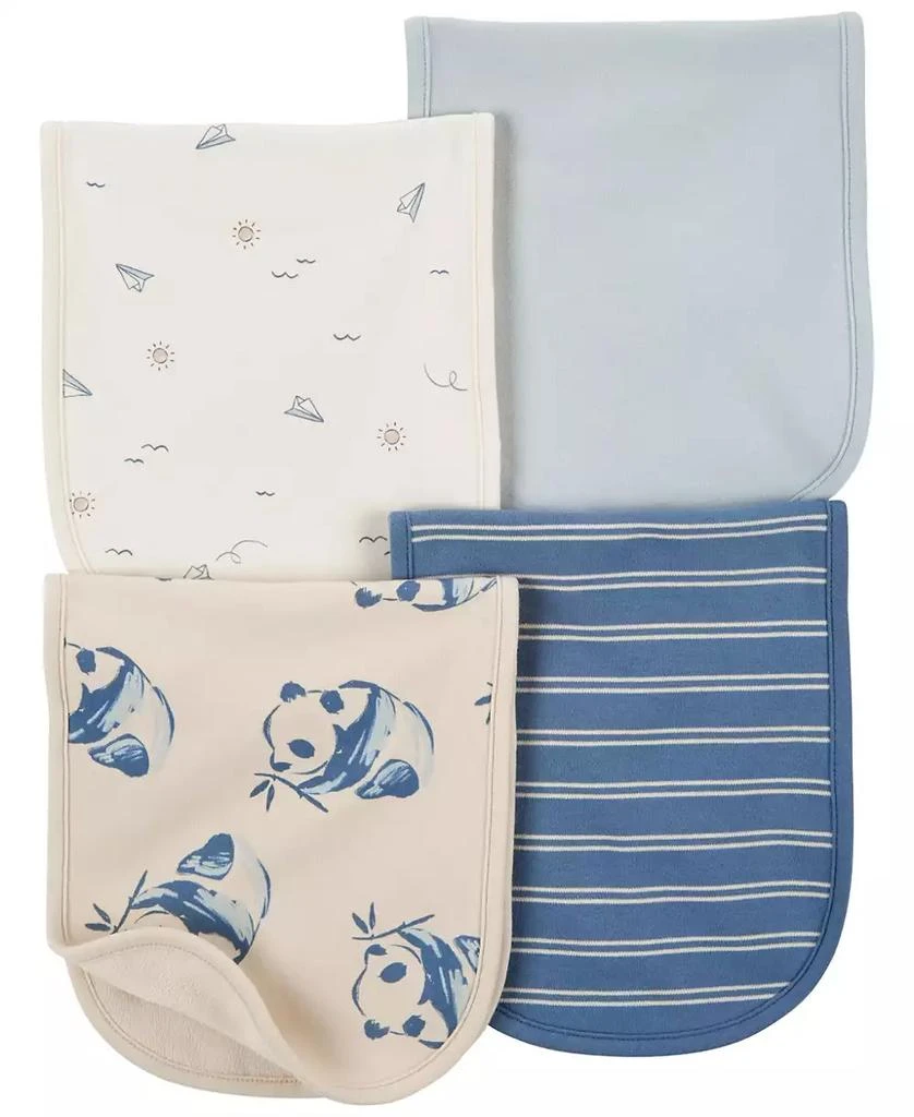 商品Carter's|Baby Boys Burp Cloths, Pack of 4,价格¥196,第1张图片