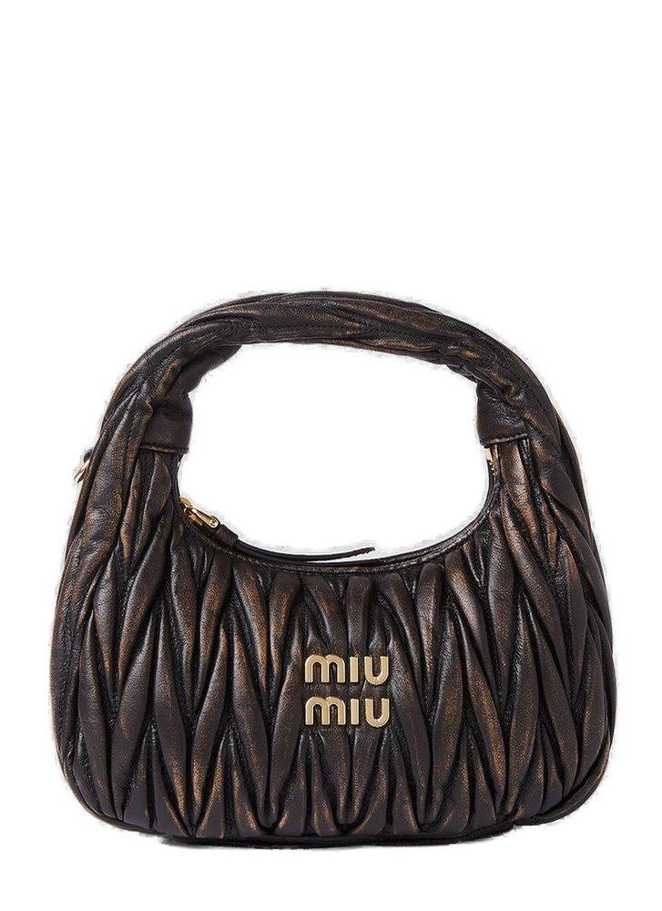 商品Miu Miu|Miu Miu Wander Matelasse Mini Handbag,价格¥13484,第1张图片