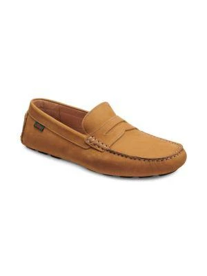 商品G.H. Bass|Davis Moccasin Suede Driving Loafers,价格¥795,第2张图片详细描述