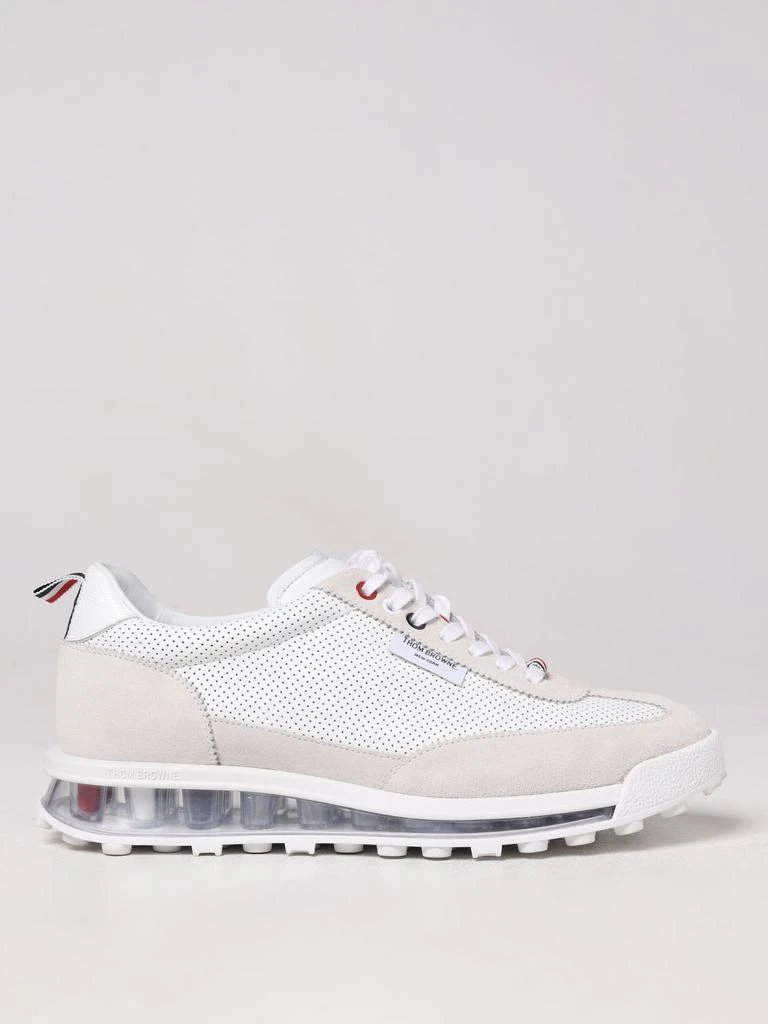 商品Thom Browne|Tech Runner Thom Browne leather sneakers,价格¥3262,第1张图片