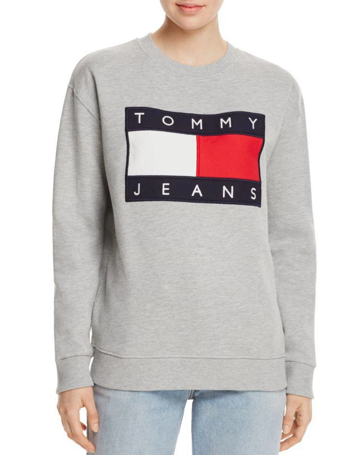 商品Tommy Jeans|圆领logo印花卫衣,价格¥976,第1张图片