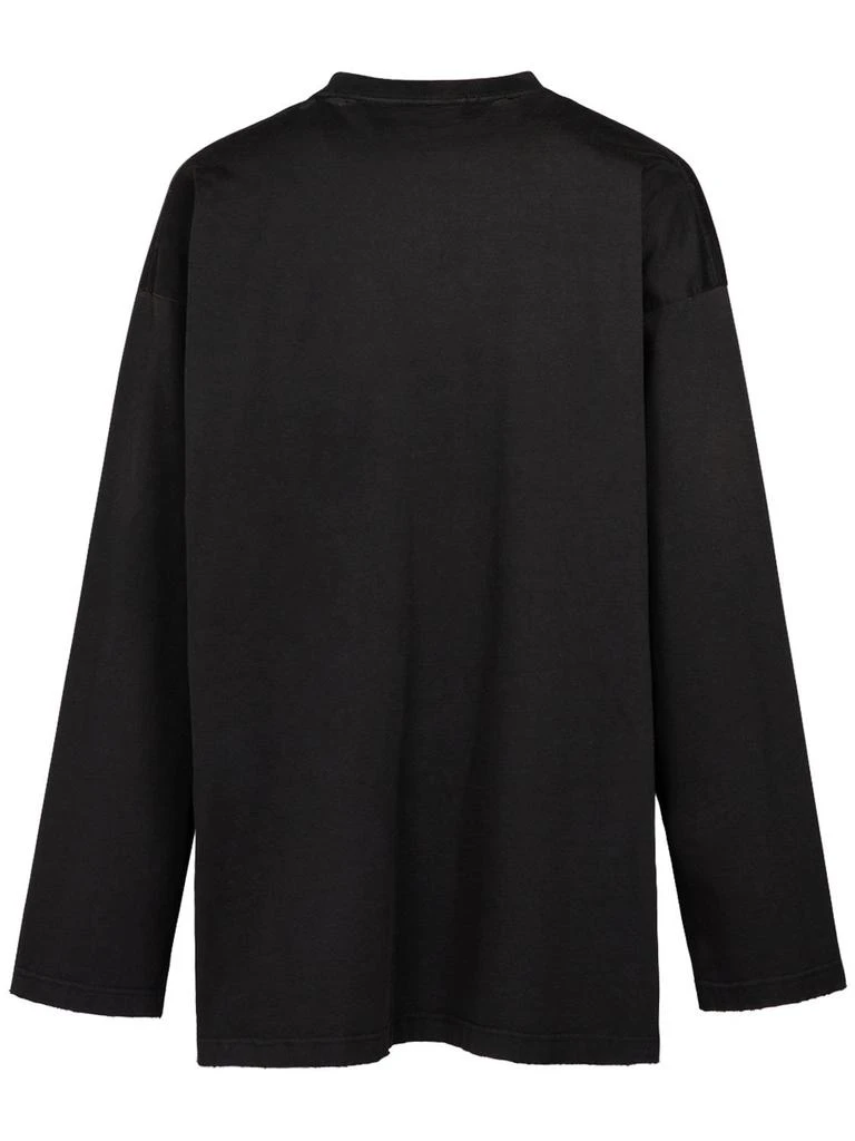 商品Balenciaga|Oversize Cotton T-shirt,价格¥7355,第4张图片详细描述