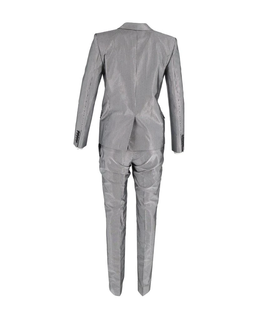 商品[二手商品] Yves Saint Laurent|Pinstripe Suit Set in Silver Polyester,价格¥4169,第3张图片详细描述