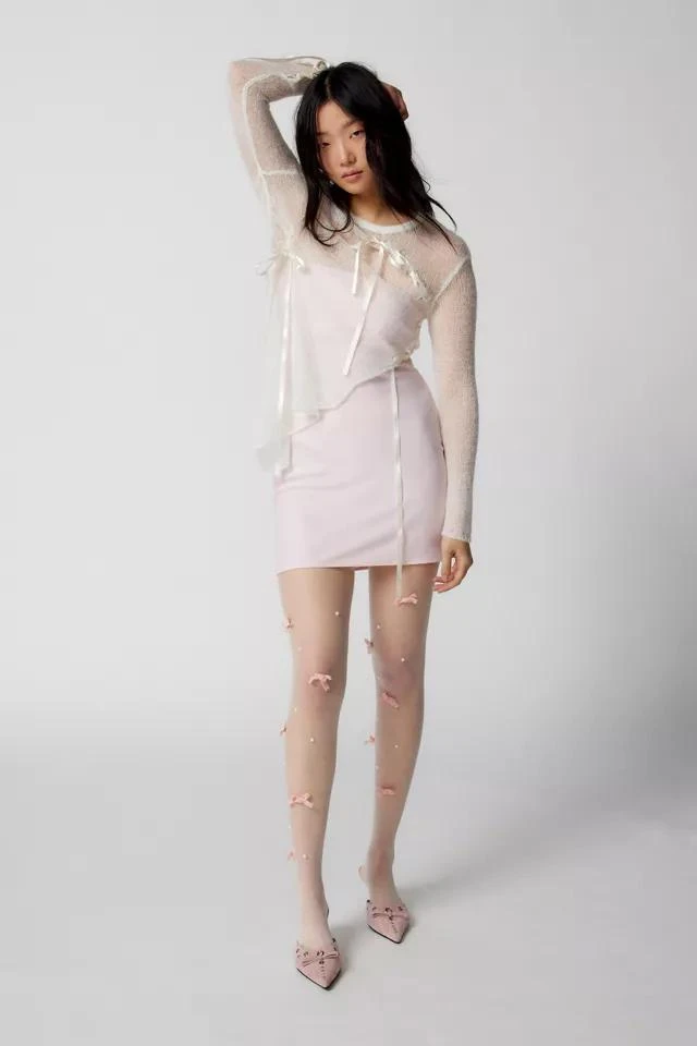 商品Urban Outfitters|UO Rina Satin Strapless Mini Dress,价格¥76,第2张图片详细描述