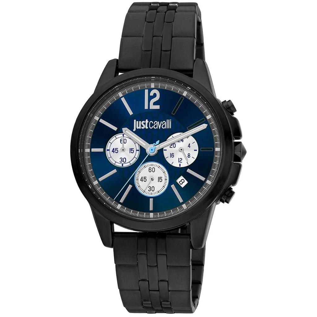 商品Just Cavalli|Just Cavalli Black Watches,价格¥1133,第1张图片