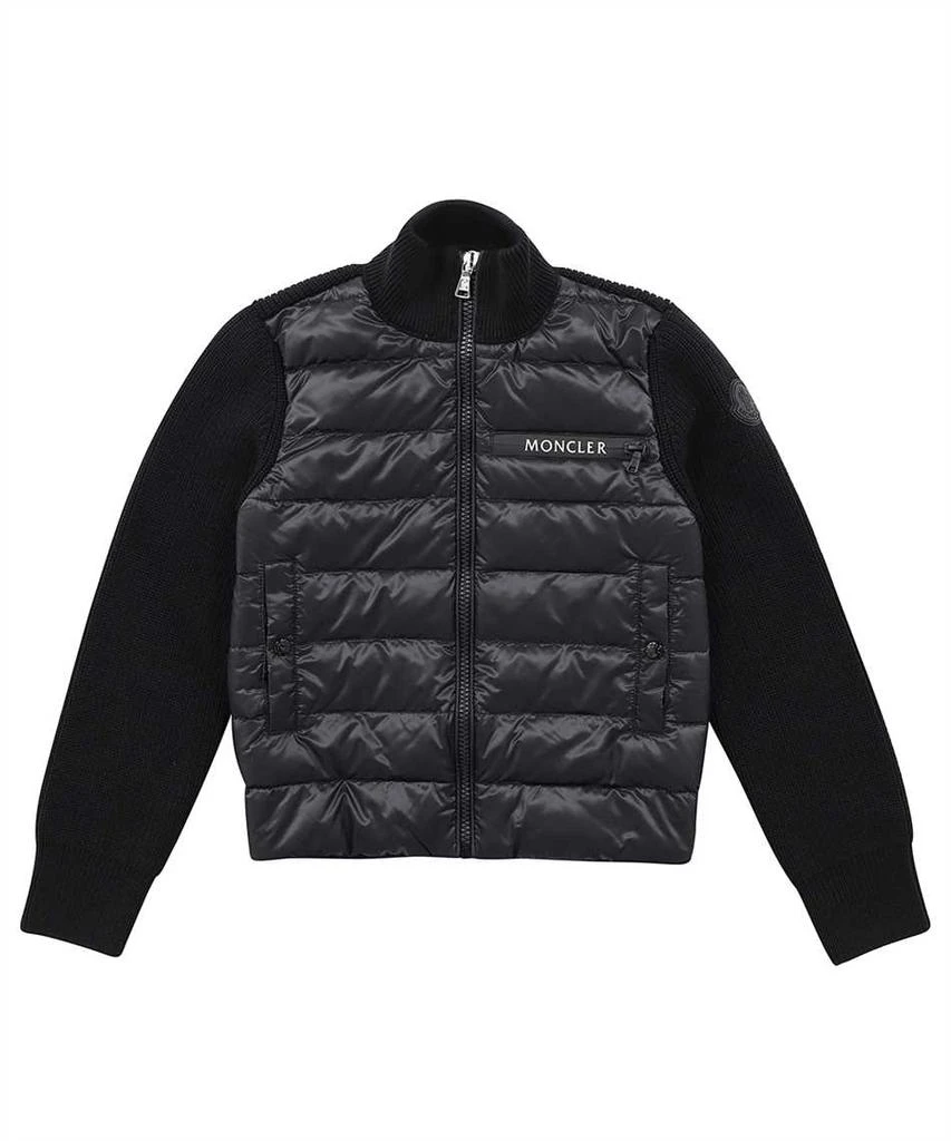 商品Moncler|Knit Jacket With Padded Panel,价格¥3391,第1张图片